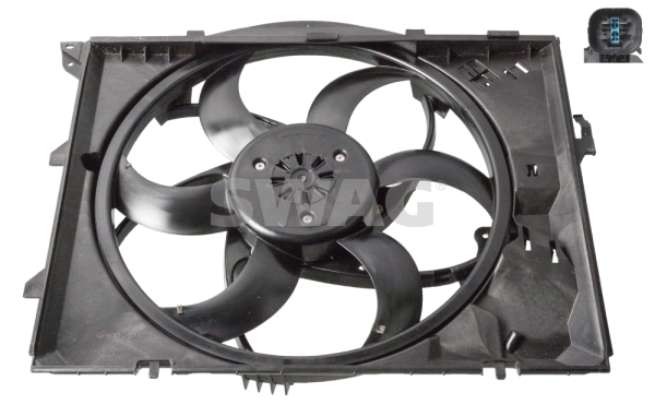 Ventilator, radiator 20 10 7256 SWAG